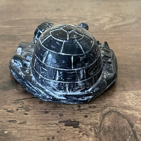 Vintage A Wolf Originals Canada Sculpture Igloo Sled Inuit Eskimo First Nations - Picture 4 of 10